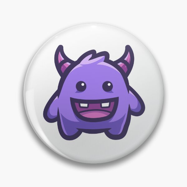 Item preview, Cute Purple Monster designed and sold by AnimalLover4eva.