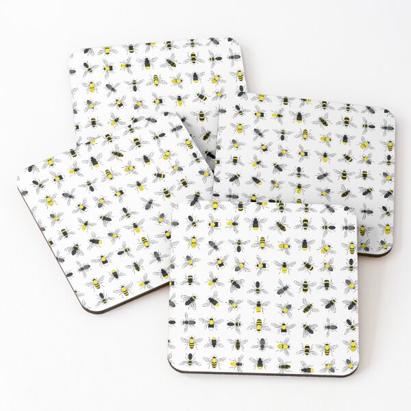 Item preview, A collection of British bees print designed and sold by thelake-goose.