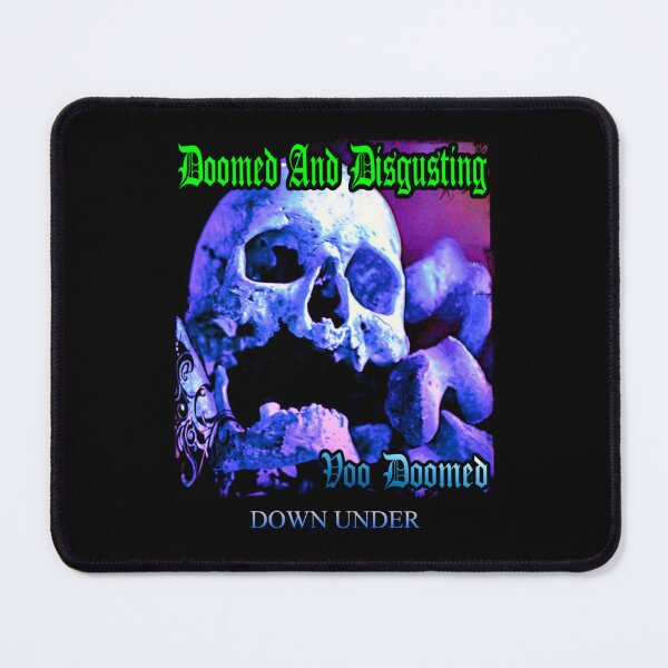 Item preview, Doomed And Disgusting Voo Doomed Kult Design 1 Pullover Hoodie designed and sold by CravenStore99.