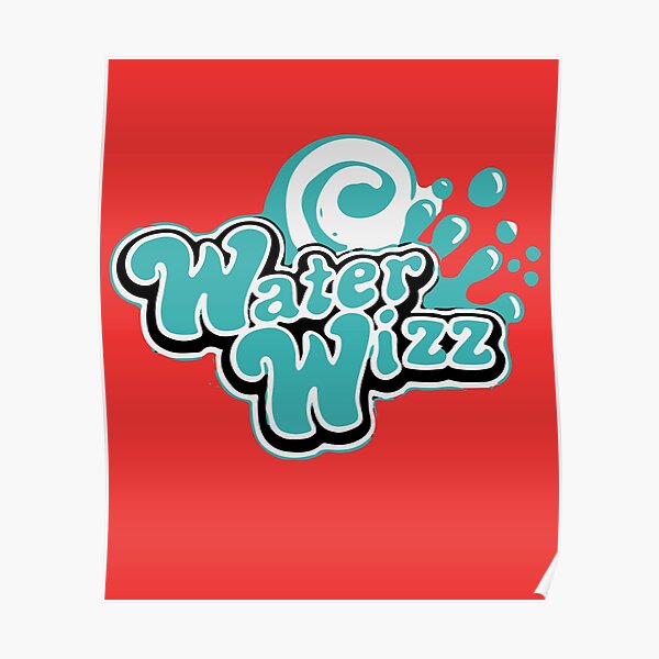 "WATER WIZZ SHIRT " Poster for Sale by artzaka Redbubble