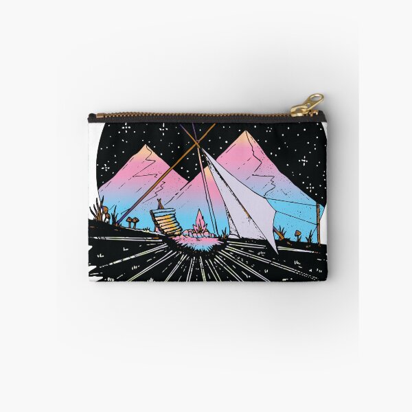 Item preview, camping fire under moon and stars mountains designed and sold by XXgooddeedXX.