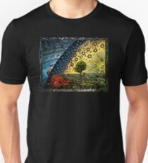 Flat Earth Art Unisex T-Shirt