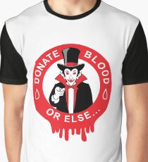 DONATE BLOOD Graphic T-Shirt