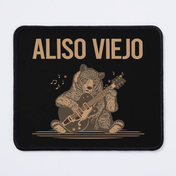 Item preview, Bear With Guitar Aliso Viejo designed and sold by BloodMoneyTwit.