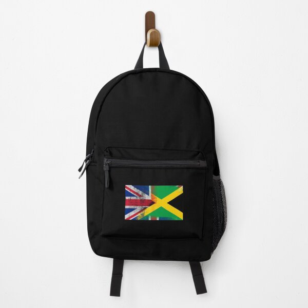 Item preview, British Jamaican Half Jamaica Half UK Flag   designed and sold by GrantRoberto.