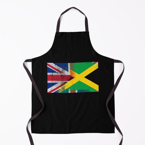 Item preview, British Jamaican Half Jamaica Half UK Flag   designed and sold by GrantRoberto.