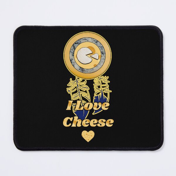 Item preview, I Love Cheese - Cheese Patterns for T-shirts, mugs and other accessories designed and sold by Ridiculam Toga.