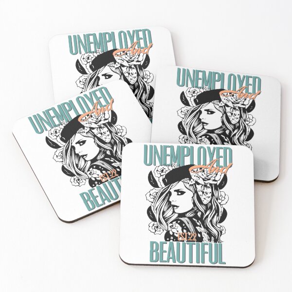 Item preview, UNEMPOLYED AND BEAUTIFUL designed and sold by GAADesignz.