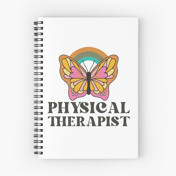 Item preview, Physical Therapist Retro Butterfly Vintage Rainbow designed and sold by AsinusAS.