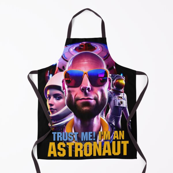 Item preview, Johnny Sins Caricature (Astronaut) designed and sold by IcalsaidArt.