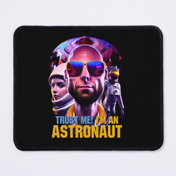 Item preview, Johnny Sins Caricature (Astronaut) designed and sold by IcalsaidArt.