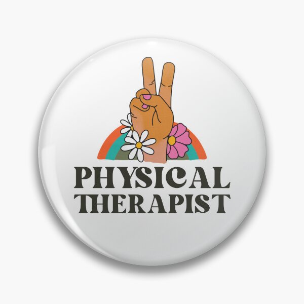Item preview, Copy of Physical Therapist Retro Flowers Vintage Rainbow designed and sold by AsinusAS.