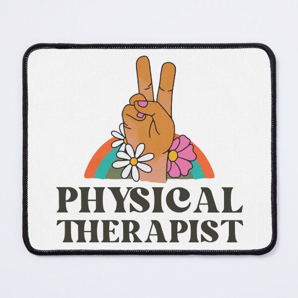 Item preview, Copy of Physical Therapist Retro Flowers Vintage Rainbow designed and sold by AsinusAS.