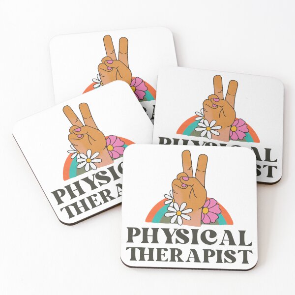 Item preview, Copy of Physical Therapist Retro Flowers Vintage Rainbow designed and sold by AsinusAS.