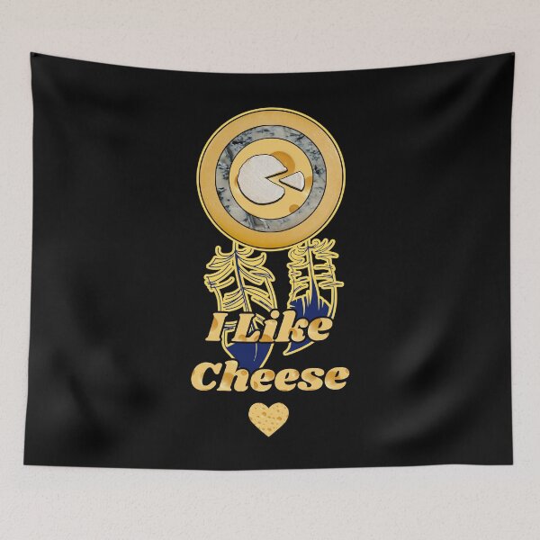 Item preview, I Like Cheese - Cheese Patterns for T-shirts, mugs and other accessories designed and sold by Ridiculam Toga.