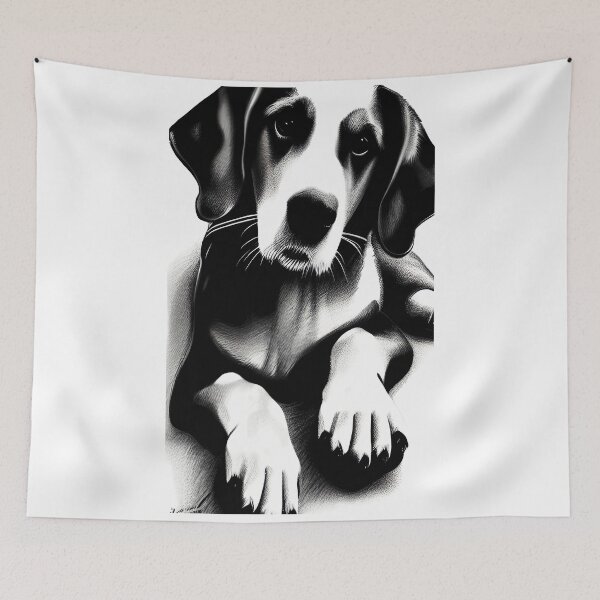 Item preview, dog with long ears designed and sold by OverAltruist.
