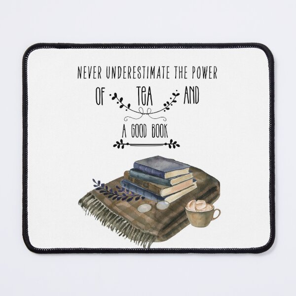 Item preview, Of Tea and A Good Book designed and sold by CraftwithNadia.
