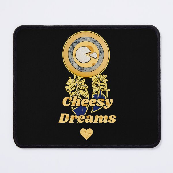 Item preview, Cheesy Dreams - Cheese Patterns for T-shirts, mugs and other accessories designed and sold by Ridiculam Toga.