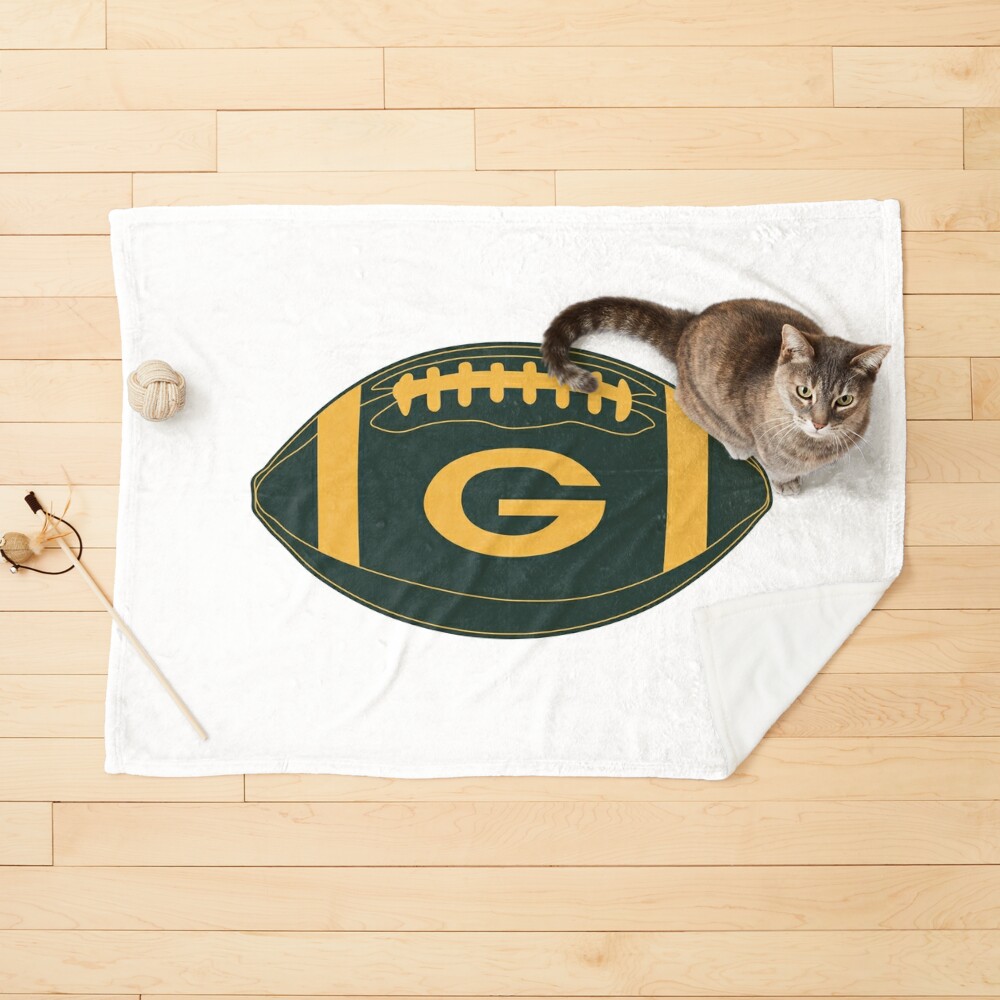 Green Bay Packers Dog & Cat Mesh Football Jersey Large