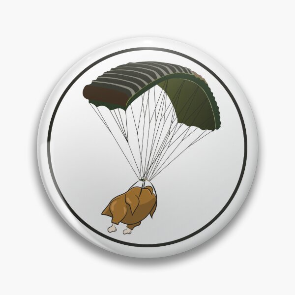 Item preview, Chicken Dinner parachute designed and sold by Joshenaniganss.