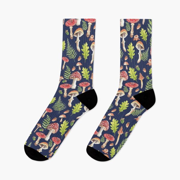 Item preview, Navy Mushroom Medley designed and sold by Silver-Lime.