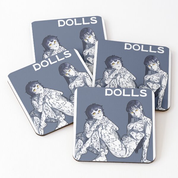 Item preview, Two cute porcelain dolls looking at you. designed and sold by Emmakomolo.