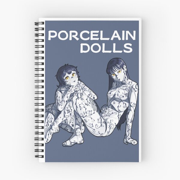 Item preview, Two cute porcelain dolls looking at you. designed and sold by Emmakomolo.