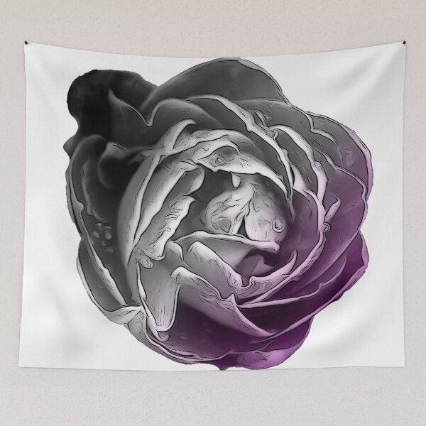 Item preview, Asexual Artistic Rose designed and sold by Dapper Kraken.