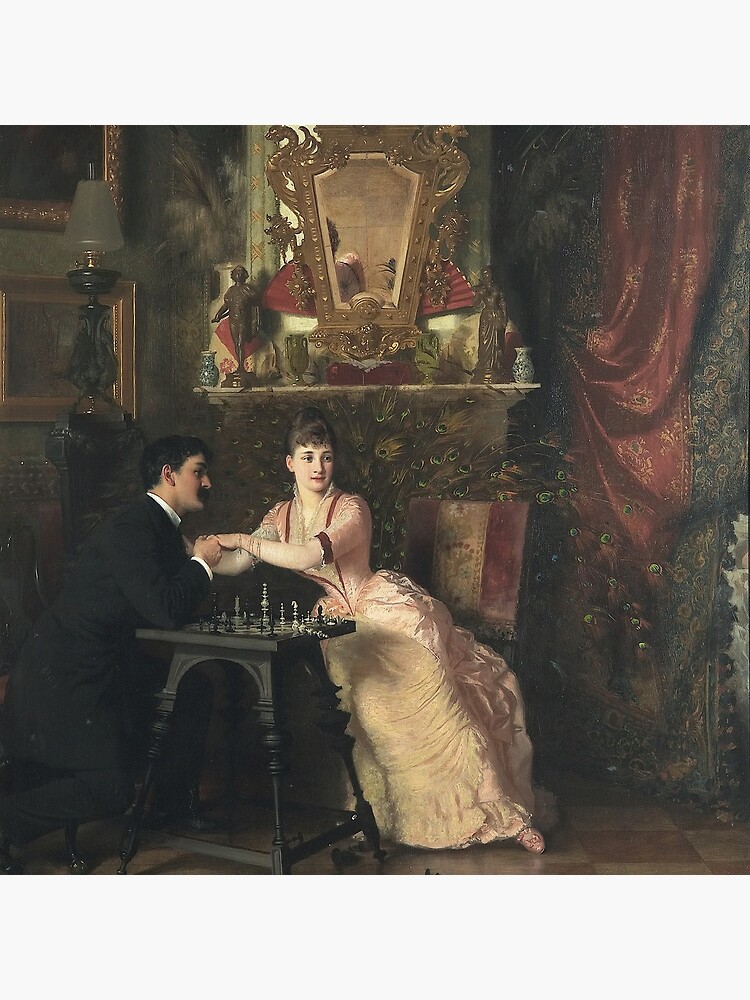 The Proposal Oil Painting by Knut Ekwall by podartist