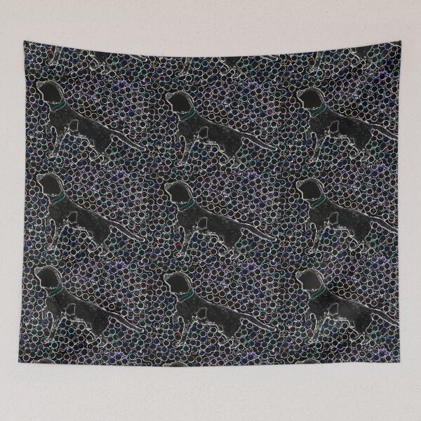 Item preview, Dog Abstract. designed and sold by Forfarlass.