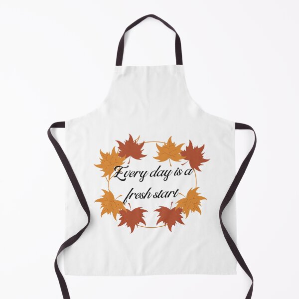 Item preview, Every day is a fresh start autumn designed and sold by RockBeeDesigns.