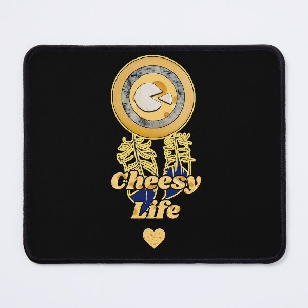 Item preview, Cheesy Life - Cheese Patterns for T-shirts, mugs and other accessories designed and sold by Ridiculam Toga.