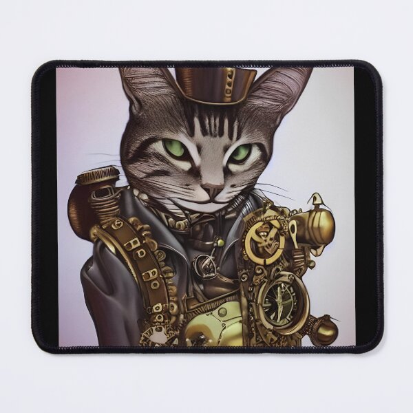 Item preview, Steampunk Cat designed and sold by patrio.