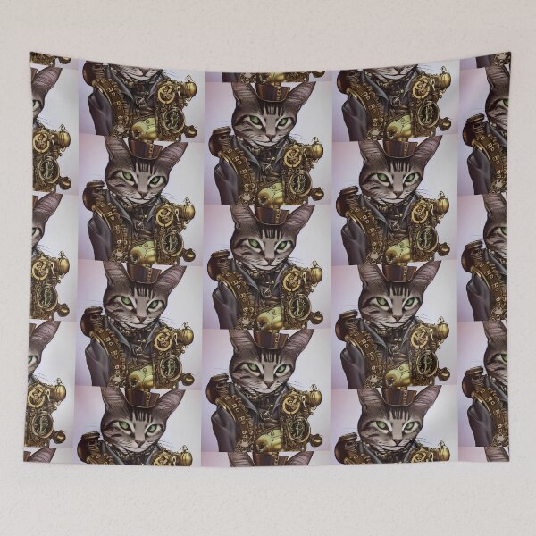 Item preview, Steampunk Cat designed and sold by patrio.