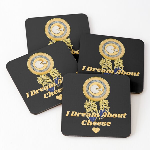 Item preview, I Dream About Cheese - Cheese Patterns for T-shirts, mugs and other accessories designed and sold by Ridiculam Toga.
