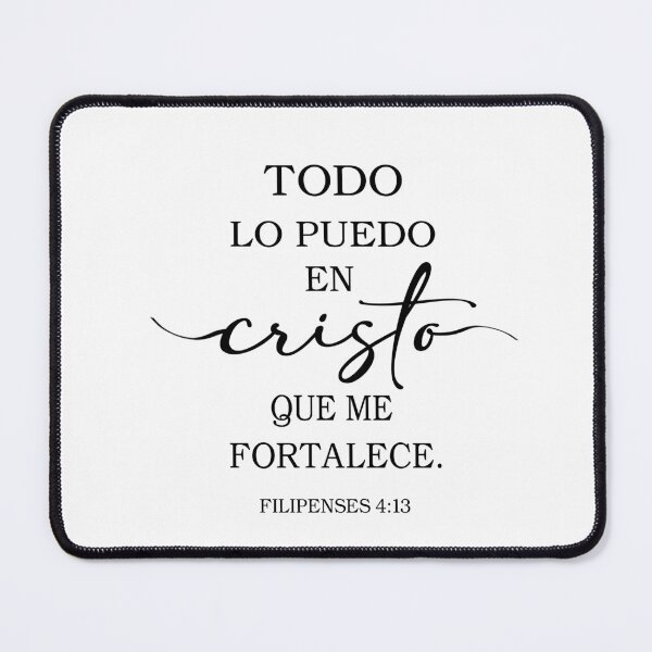 Item preview, Filipenses 4 13, Spanish Bible Verse designed and sold by Aryam Quotes.