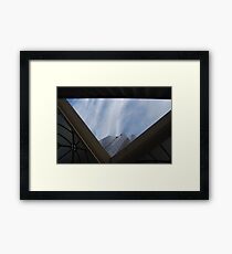 Sky_spiders Framed Print