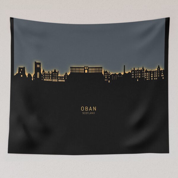 Item preview, Oban Scotland Skyline designed and sold by ArtPrints.