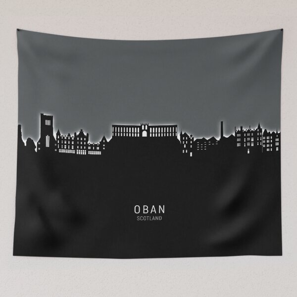 Item preview, Oban Scotland Skyline designed and sold by ArtPrints.