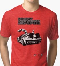 Delorean Vector Tri-blend T-Shirt