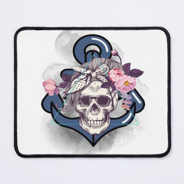 Item preview, SKULL ON ANCHOR designed and sold by TolgaOkanAydin.
