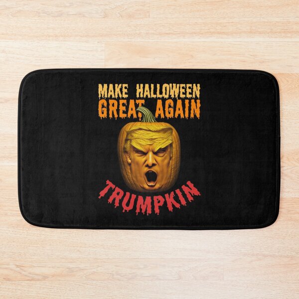 Item preview, Trumpkin Make Halloween Great Again – Funny Donald Trump Pumpkin Halloween Quote designed and sold by MadeByRobots.