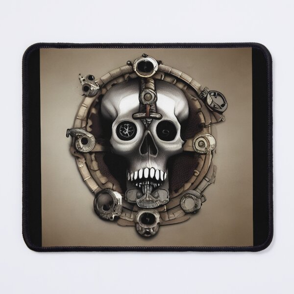 Item preview, Steampunk Skull designed and sold by patrio.