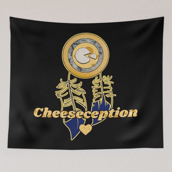 Item preview, Cheeseception - Cheese Patterns for T-shirts, mugs and other accessories designed and sold by Ridiculam Toga.