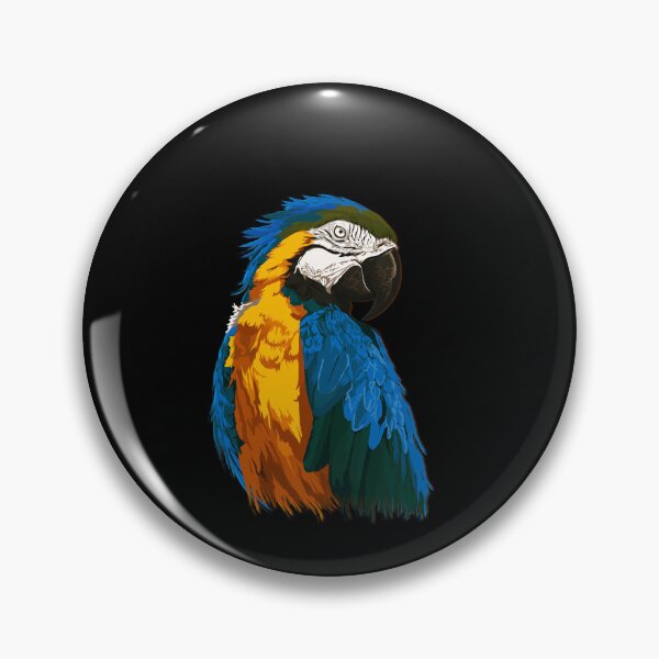 Item preview, macaw parrot bird gift designed and sold by Ibu83.