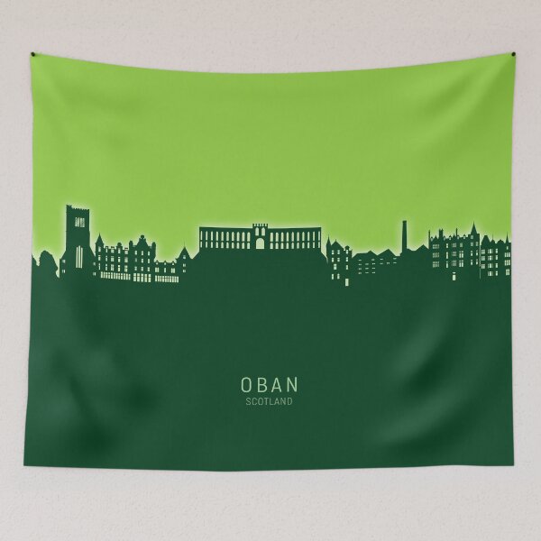 Item preview, Oban Scotland Skyline designed and sold by ArtPrints.
