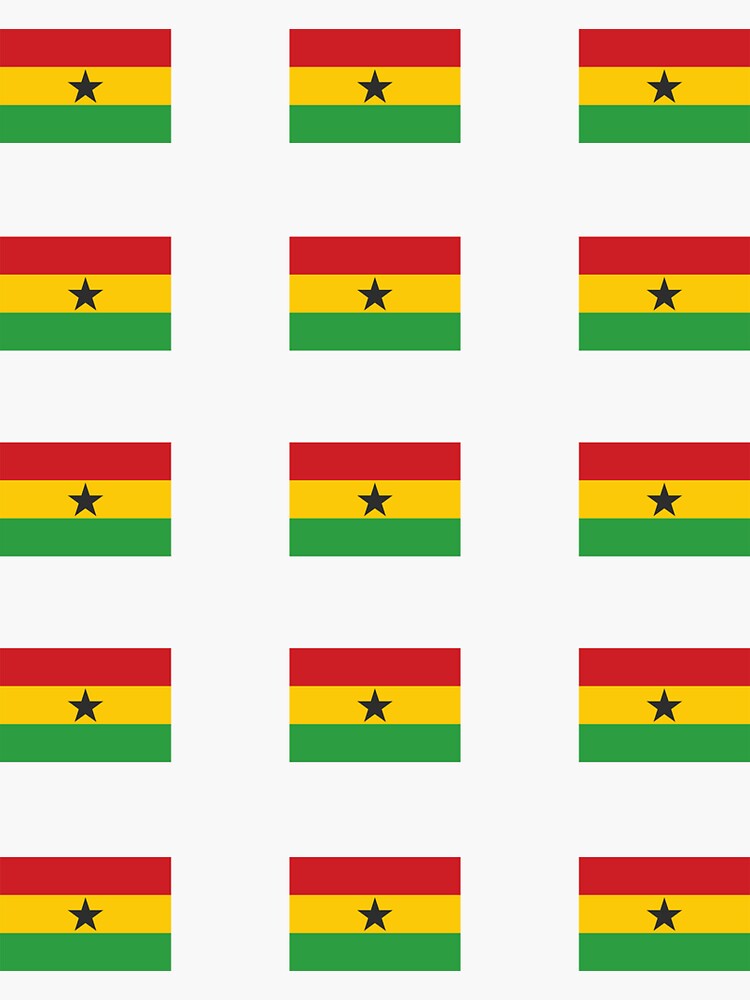 "Ghana Ghanaian Flag Pack" Sticker for Sale by FlagsWorld Redbubble