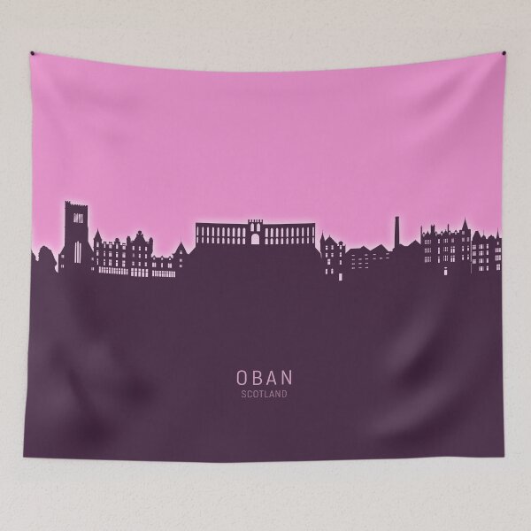 Item preview, Oban Scotland Skyline designed and sold by ArtPrints.