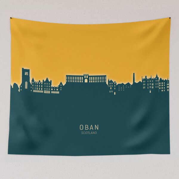 Item preview, Oban Scotland Skyline designed and sold by ArtPrints.