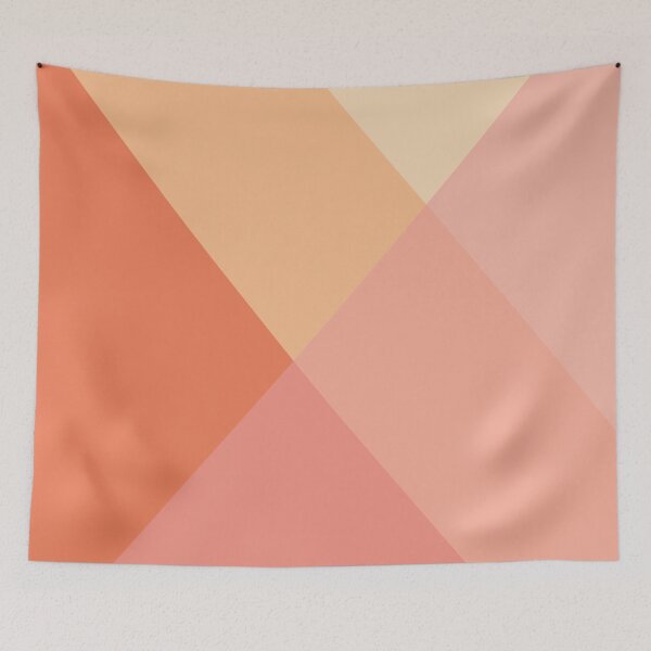 Item preview, Pink and orange geometry designed and sold by BattaAnastasia.